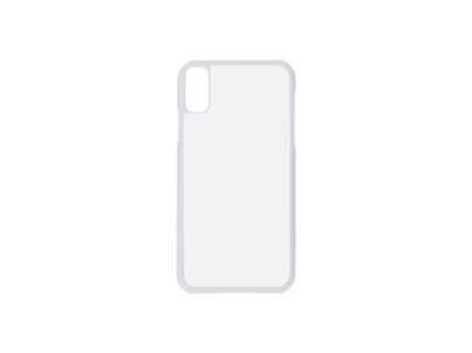 Sublimation iPhone XS Max Cover (Plastic, White)