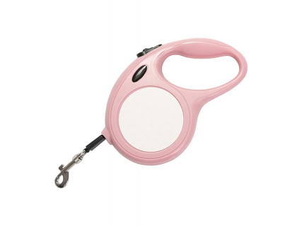 5m Pink Pet Leash w/ Aluminum Insert