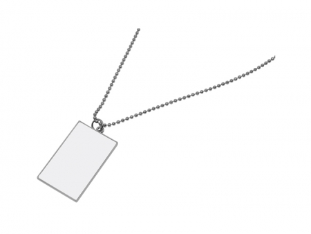 Sublimation Rectangular Dog Tag