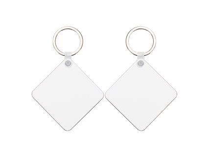 Sublimation Blanks Hardboard Key Ring(Square)