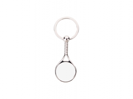 Sublimation Key Chain (Tennis Racket)