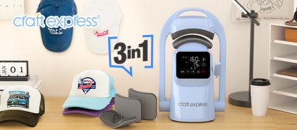 Craft Express Auto Cap Press 3 in 1 - One Tap for Perfect Results, Every Time!