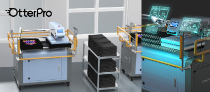 Air Press Slide Pro Dual Station Heat Press with Manual or Auto Modes for Garment Decoration!