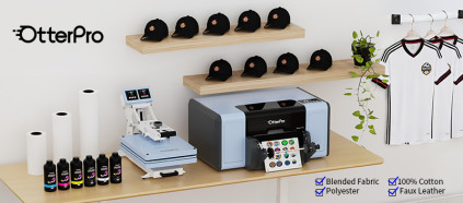 3D Model P 30 2-in-1 UV DTF Printer: Unlimited Creativity on Fabrics & Hard Surfaces