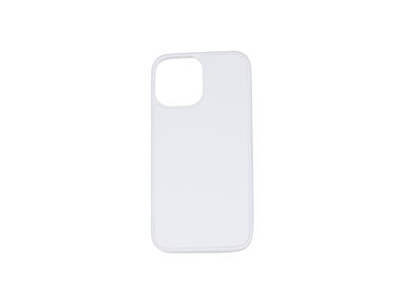 Sublimation iPhone 12 Pro Max Cover w/o insert (Rubber, White)
