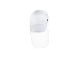 Gorra de Malla Adulto Sublimación Sin Pantalla Facial Desmontable (Blanco)