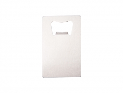Sublimation Stainless Steel Bottle Opener (Credit Card, 5.3*8.5cm)
