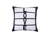 Sublimation 8 Panel Plush Pillow Cover (LOVE, 40*40cm/15.75