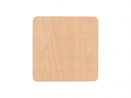 Sublimation Square Plywood Coaster (9.5*9.5cm)