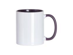 Taza 11oz Interior y Asa Color - Morado