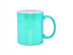 Caneca Brilhosa 11oz (Verde claro)