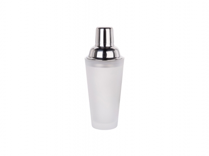 Sublimation 400ml Glass Cocktail Shaker (Frosted)