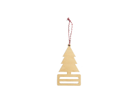 Sublimation Plywood Money Holder Ornament(9.2*16.2*0.4cm, Christmas Tree Shape)