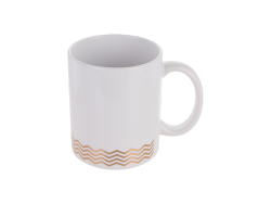 Sublimation 11oz Motto Mug(Wave)