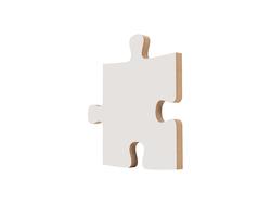Quadro Puzzle Madeira MDF(17.7*22.7cm)