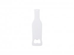Sublimation Blanks Full White Stainless Steel Bottle Opener (4*14cm, Bottle)