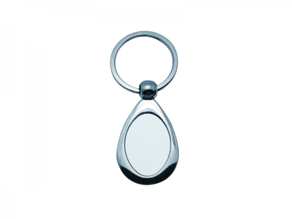 Sublimation Waterdrop Shaped Key Ring