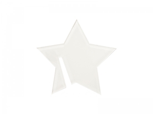 Sublimation Blanks Acrylic Drink Tags (5*5*0.4cm,Star Shape)