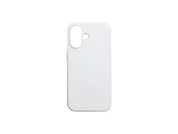 iPhone 16 Cover con insert (Rubber, Clear)