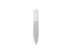 Sublimation Glass Nail File w/ PVC cover (Pointed tip)
