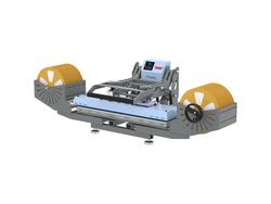 OtterPro Lanyard Heat Press w/ Feeding Device(9.8&quot;*39.3&quot;/25*100cm, Light Blue)