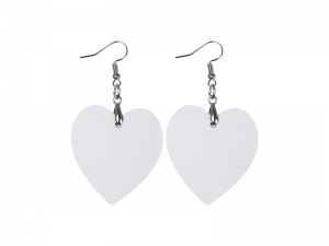 Sublimation Hardboard Earring (Heart)