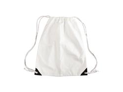 Mochila com Cordão Branco (41 x 49 cm)