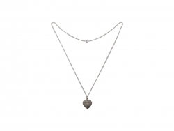Sublimation Blanks Heart Shape Keepsakes Necklace