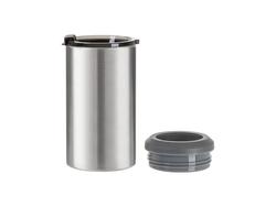 Esfriador de Latas 4x1 Inox 12oz/350ml (Prateado)Quantidade mínima:500uds
