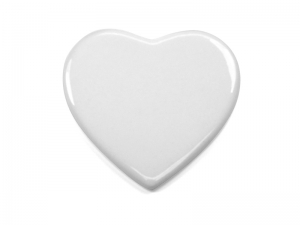 Sublimation 4&quot; Heart Tile