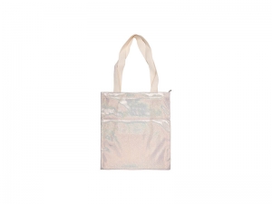 Sublimation Glitter Tote Bag(34*37cm, Champagne)