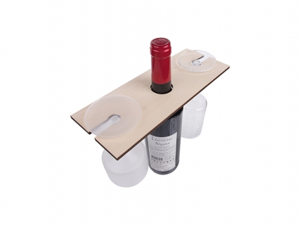 Sublimation Plywood Wine Holder(Square)