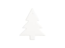 UV Bisque Ceramic Ornament (Christmas tree,10*8cm)