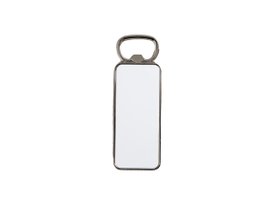 Sublimation Metal Bottle Opener Fridge Magnet (3.5*10cm, Rectangular)