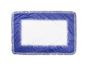 Manta Acolchoada com Felpa Estrelado (Azul Rectangle, 100*150cm/39.4&quot;x59&quot;)