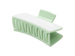 Pinza para cabello de sublimación con inserto (Verde, 5.4*10.5*4.2 cm)