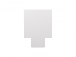 Sublimation Blanks Aluminum Photo Frame(Rectangle,15.3*20.3*0.1cm)