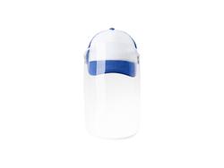 Boné Infantil Sublimação Sem Shield Facial Removível (Azul)