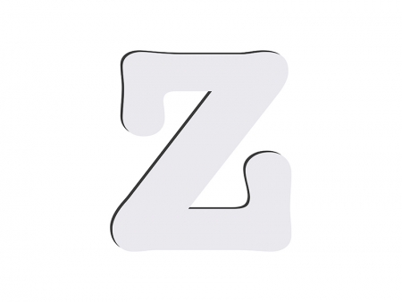 Sublimation HB Letters -Z (10*10cm)