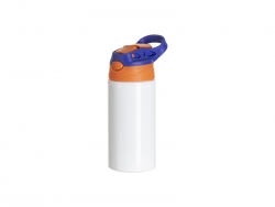 Sublimation Blanks 17oz/500ml White Aluminium Water Bottle With Lid