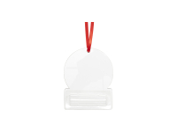 Sublimation HardBoard Money Holder Ornament(10*13cm,Round)