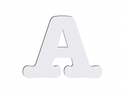 Letras HB sublimação - A