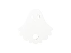 Sublimation Blanks Hardboard Name Tag (7.6*7.6*0.3cm,Halloween Ghost Shape)