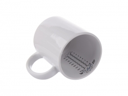 Motto Caneca 11oz (Cachorro, Medição)