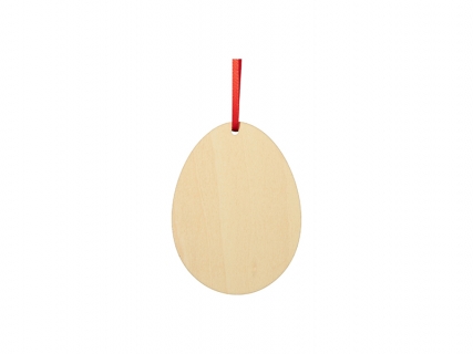 SublimationBlanks Double-sided Plywood Ornament (Easter Egg)