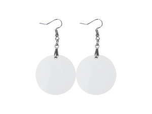 Sublimation Hardboard Earring (Round)