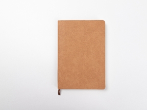 A5 PU Leather Notebook for Sublimation, DTF, Heat Transfer( 14.5*21cm, Brown)