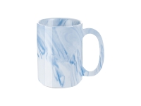 Sublimation Blanks 15oz Sublimation Marble Texture Mug (Blue)