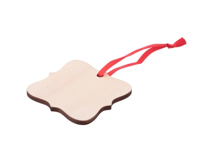Sublimation Plywood Christmas Ornament (Lace)