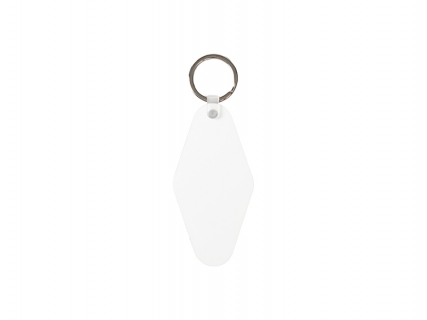 Sublimation Blanks Hard Board Key Ring (RND Rhombus,4.5*9cm)